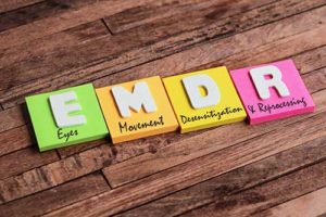 letters spelling out EMDR